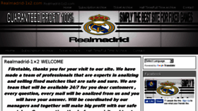 What Realmadrid-1x2.com website looked like in 2018 (6 years ago)