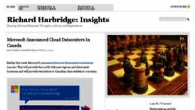 What Rharbridge.com website looked like in 2018 (6 years ago)