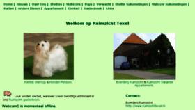 What Ruimzichttexel.nl website looked like in 2018 (6 years ago)