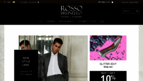 What Rossobrunello.com website looked like in 2018 (6 years ago)
