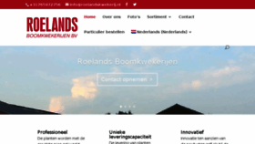 What Roelandskwekerij.nl website looked like in 2018 (6 years ago)