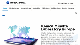 What Research.konicaminolta.eu website looked like in 2018 (6 years ago)