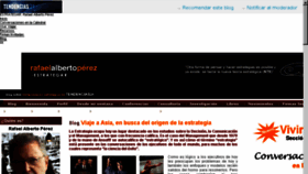 What Rafaelalbertoperez.com website looked like in 2018 (6 years ago)