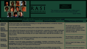 What Rasiassociates.com website looked like in 2018 (7 years ago)