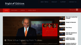 What Rightedition.com website looked like in 2018 (7 years ago)