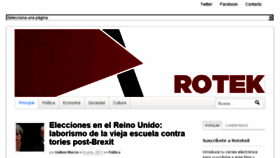 What Rotekeil.com website looked like in 2018 (6 years ago)