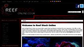 What Reefstockonline.co.uk website looked like in 2018 (6 years ago)
