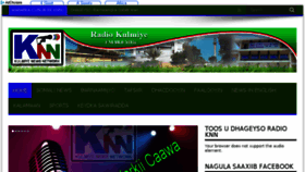 What Radiokulmiye.net website looked like in 2018 (6 years ago)