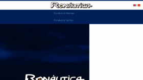 What Ronautica.com website looked like in 2018 (6 years ago)