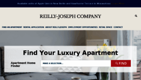 What Reillyjoseph.com website looked like in 2018 (6 years ago)