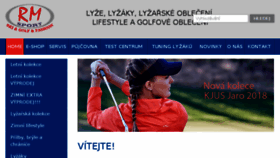 What Rm-sport.cz website looked like in 2018 (6 years ago)