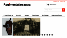 What Regimentwarszawa.pl website looked like in 2018 (6 years ago)