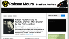 What Robsonmoura.com website looked like in 2018 (5 years ago)