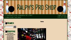 What Ralphsproshop.com website looked like in 2018 (6 years ago)