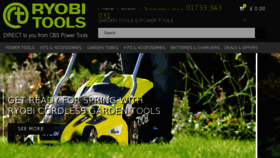 What Ryobi-direct.com website looked like in 2018 (6 years ago)