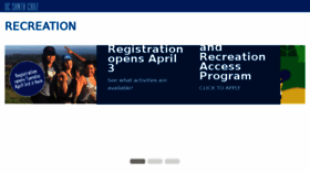 What Recreation.ucsc.edu website looked like in 2018 (6 years ago)