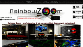 What Rainbowzoom.pl website looked like in 2018 (6 years ago)
