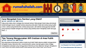 What Rumahshaleh.com website looked like in 2018 (5 years ago)