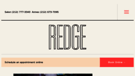 What Redgesalons.com website looked like in 2018 (6 years ago)