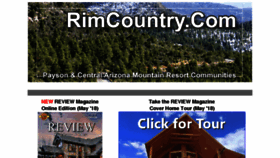 What Rimcountry.com website looked like in 2018 (6 years ago)