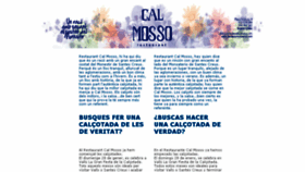 What Restaurantcalmosso.com website looked like in 2018 (5 years ago)