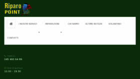 What Riparopoint.it website looked like in 2018 (8 years ago)