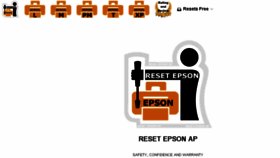 What Resetepsonap.com website looked like in 2018 (6 years ago)