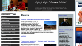 What Reijotelaranta.fi website looked like in 2018 (6 years ago)