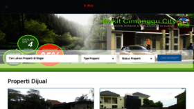What Rumahbogor.com website looked like in 2018 (6 years ago)