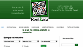 What Rentkasa.com website looked like in 2018 (6 years ago)