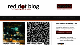 What Reddotblog.com website looked like in 2018 (6 years ago)