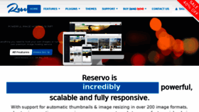What Reservo.co website looked like in 2018 (6 years ago)