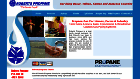 What Robertspropane.com website looked like in 2018 (6 years ago)