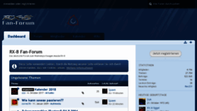 What Rx8forum.de website looked like in 2018 (6 years ago)