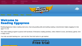 What Readingeggspress.co.uk website looked like in 2018 (5 years ago)