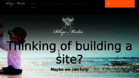 What Rhyemedia.com.au website looked like in 2018 (6 years ago)