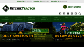 What Ritchietractor.com website looked like in 2018 (6 years ago)
