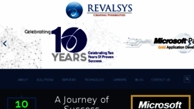 What Revalsys.com website looked like in 2018 (5 years ago)