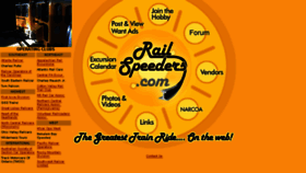 What Railspeeders.com website looked like in 2018 (6 years ago)