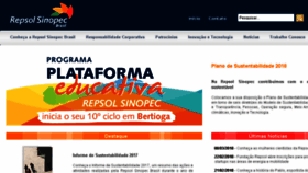 What Repsolsinopec.com.br website looked like in 2018 (6 years ago)