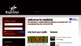 What Reptistat.com website looked like in 2018 (5 years ago)