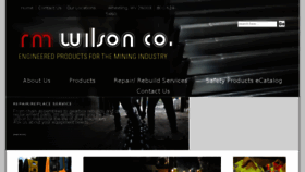 What Rmwilson.com website looked like in 2018 (6 years ago)
