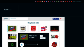 What Radio.net.bd website looked like in 2018 (5 years ago)
