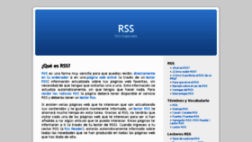 What Rss.nom.es website looked like in 2018 (6 years ago)