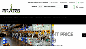 What Rightpricechemicals.com website looked like in 2018 (5 years ago)