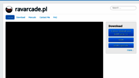 What Ravarcade.pl website looked like in 2018 (5 years ago)