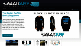 What Raglansurf.com website looked like in 2018 (5 years ago)