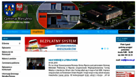 What Reczno.pl website looked like in 2018 (5 years ago)