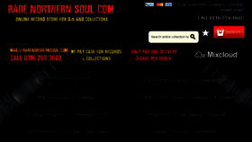 What Rarenorthernsoul.com website looked like in 2018 (6 years ago)