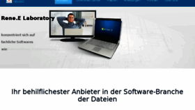 What Reneelab.de website looked like in 2018 (7 years ago)